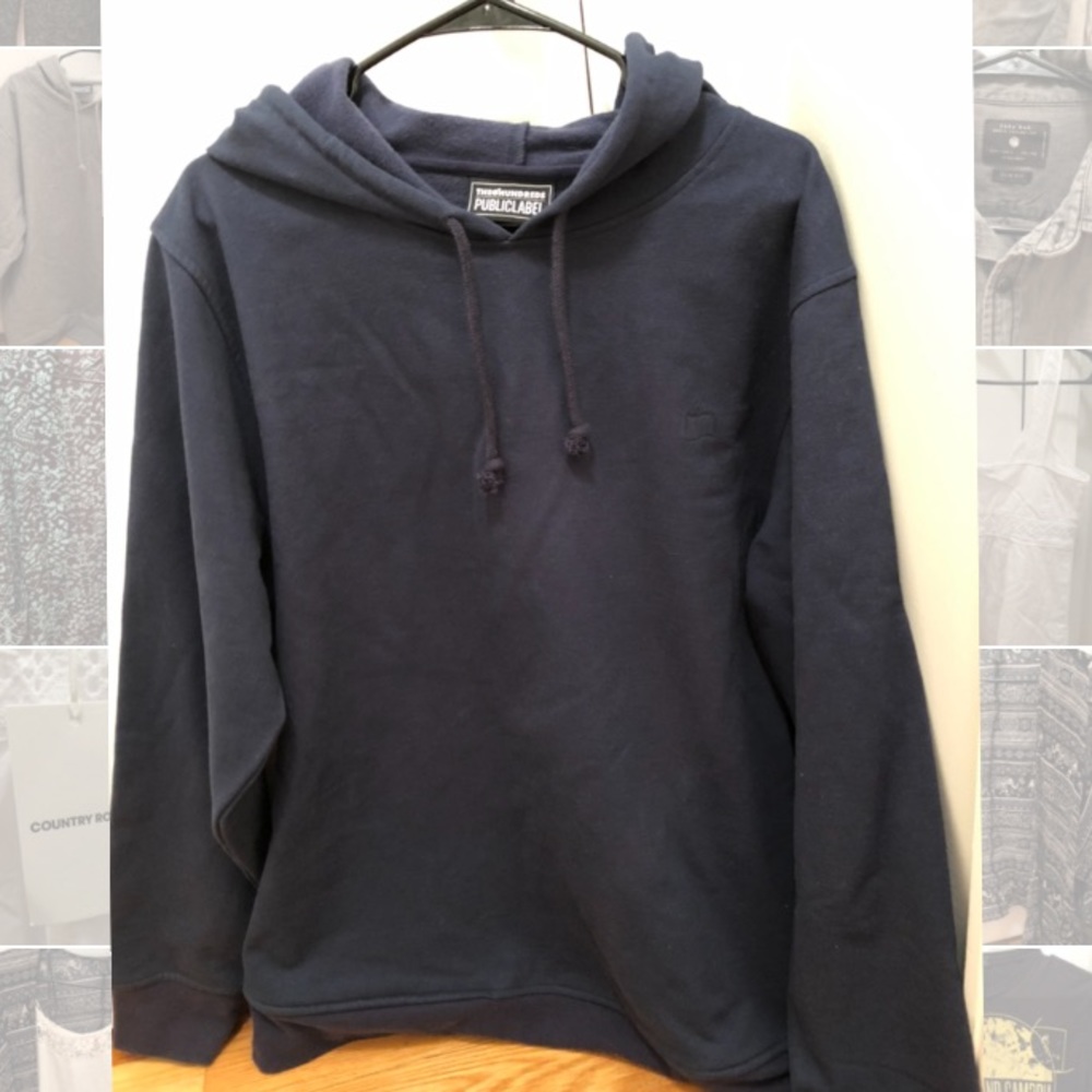Navy hoodie